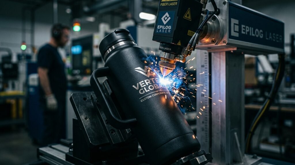 Gravação a laser em copo térmico na Zona Norte de SP